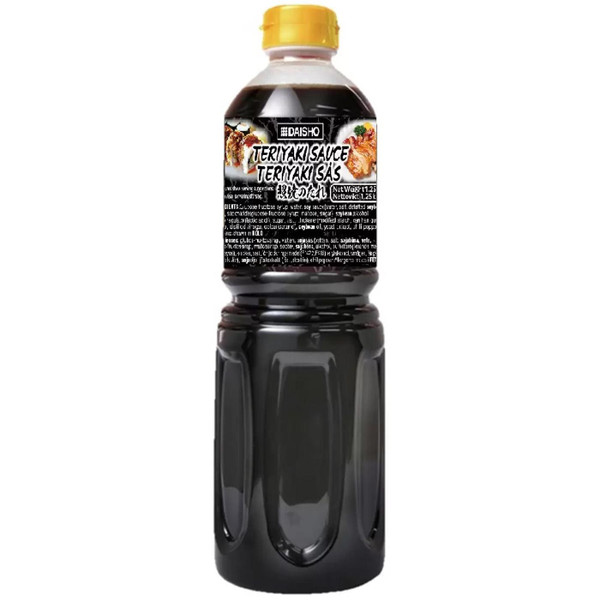 Daisho Teriyaki Sauce Soy Japanese Flavour Plant-Based Thick Dressing Pack1.25kg