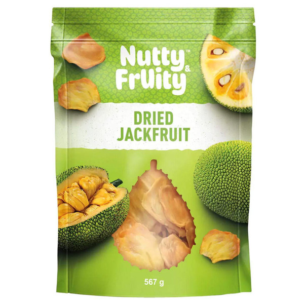 Nutty and Fruity Dried Organic Jackfruit Sweet Chewy Tree Fruit Snack Pack 587g