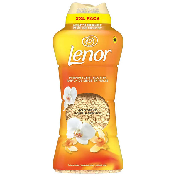 Lenor In-Wash Scent Booster Gold Orchid Laundry Fresh Fragrance Smell Pack 735g