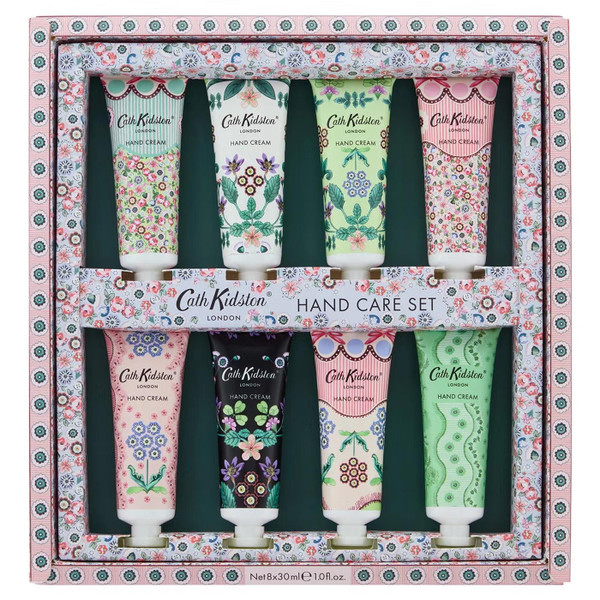 Cath Kidston Woven Flowers Hand Cream Mix Moisturising Pocket Set Pack 8 x 30ml