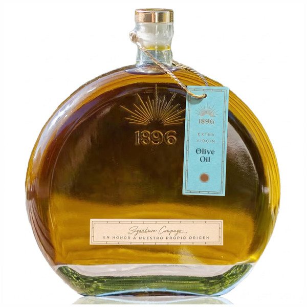 1896 Extra Virgin Olive Oil Natural Spanish Dressing Flavour Glass Bottle 1L