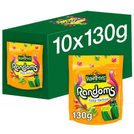 Rowntree's Randoms Fizzy Cactuz Chewing Sweet Snack Bag Pouches Pack 10 x 130g