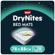 Huggies DryNites Dry Night Bed Mats Disposable Cover Protection Pack 4x7 Bedmats
