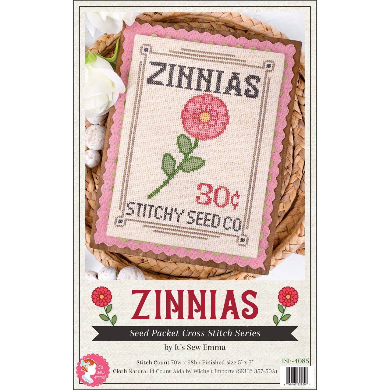 Stitch Packet Seed Packet Cross Stitch Pattern Club | EE Schenck Company