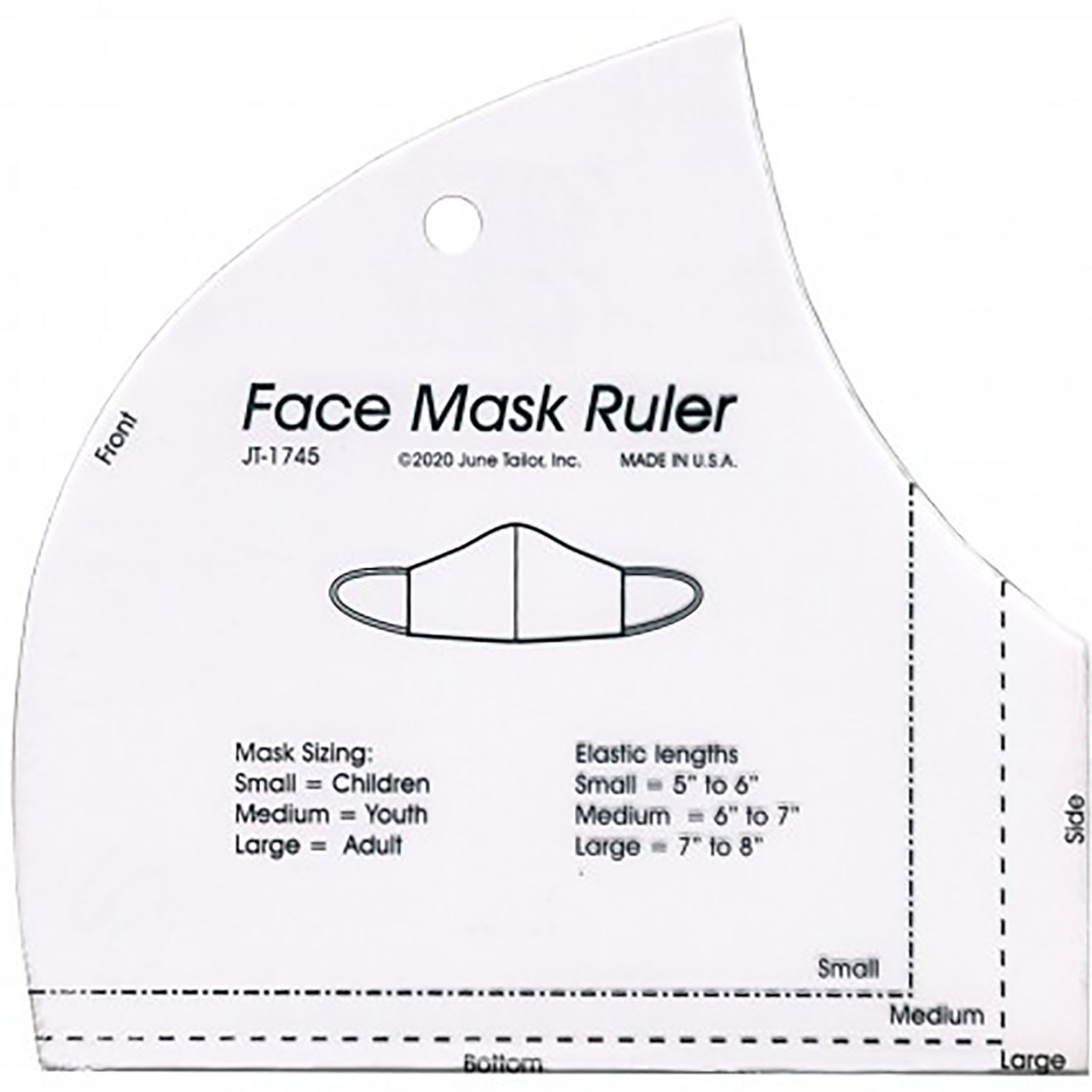 Face Mask Ruler Face Mask Ruler | EE Schenck Company