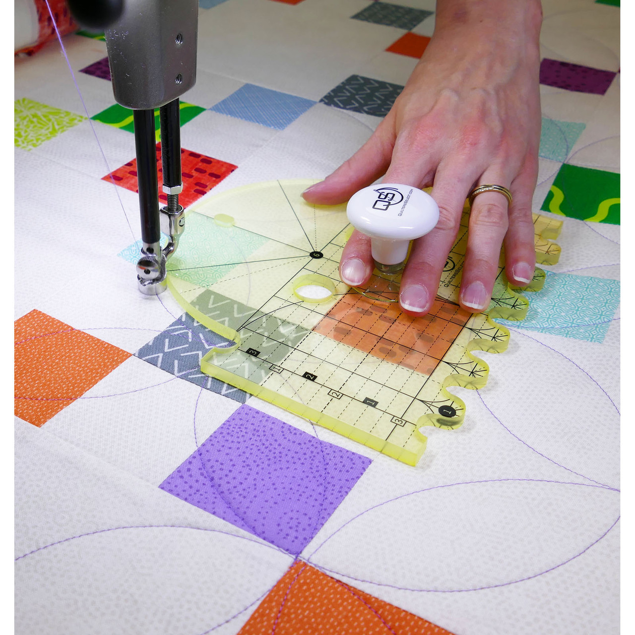 Clamshell Precision Machine Quilting Rulers | EE Schenck Company