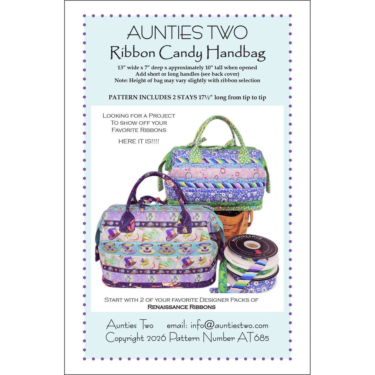 Ribbon Candy Handbag | EE Schenck Company