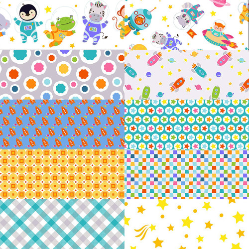 SPACE BUDDIES D R CASE ASST 12 PCS (10 YDS EA)