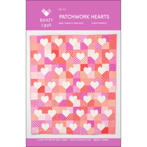 PATTERN PATCHWORK HEARTS