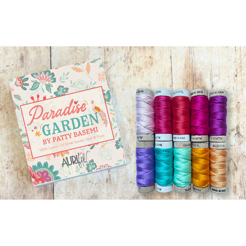 THREAD ASST PARADISE GARDEN SM (10 SPOOLS - ASST WT & STYLE)
