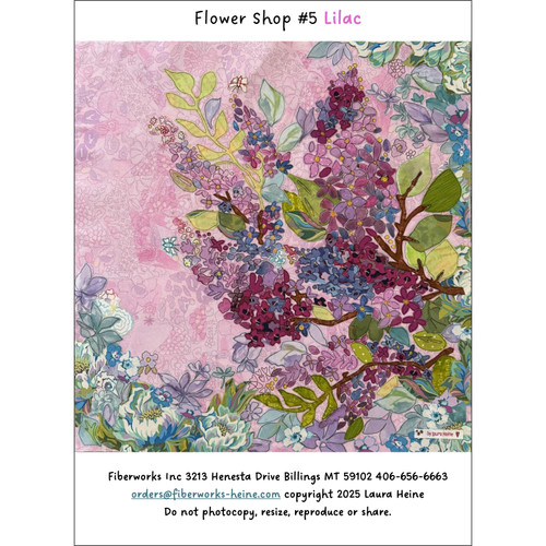 PATTERN FLOWER SHOP ARRANGEMENT #5 COLLAGE