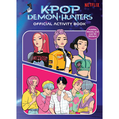 ACTIVITY BOOK KPOP DEMON HUNTERS