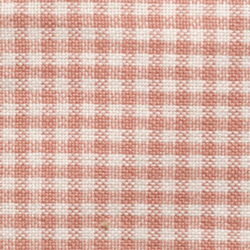 HOMESPUN MINI CHECK ROSE WHT