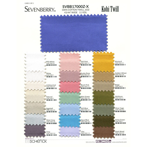 COLOR CARD SEVENBERRY KOBI MAR26