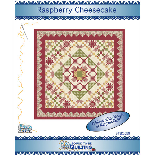 B-O-M PATTERN RASPBERRY CHEESECAKE