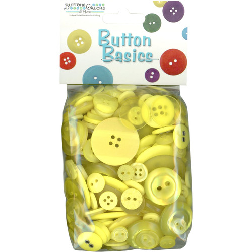 BUTTON BASICS LEMON YELLOW