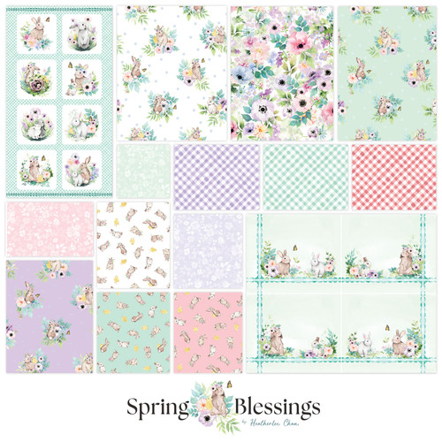 SPRING BLESSINGS D R CASE ASST 15 PCS (10 YDS EA)