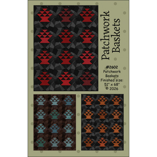 PATTERN PATCHWORK BASKETS