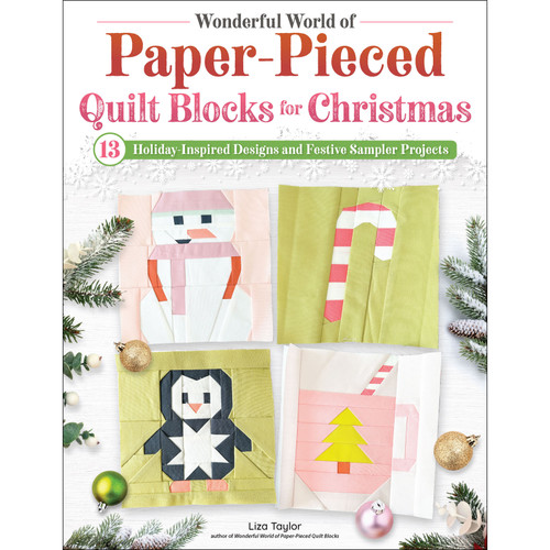 BOOK PAPER-PIECED QUILT BLOCKS FOR CHRISTMAS