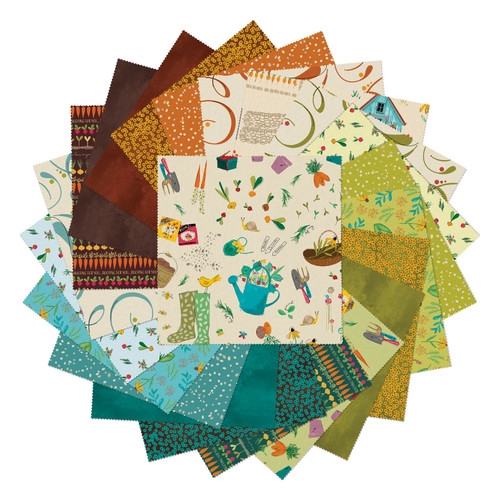 SQUARES 10" BUSHEL & BLOOM (42) MIN QTY: 3 EA