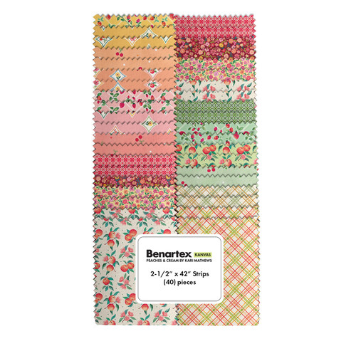 STRIPS PEACHES & CREAM (40) MIN QTY: 3 EA