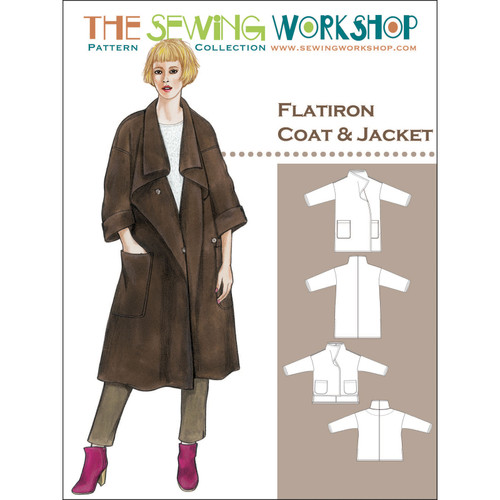 PATTERN FLATIRON COAT & JACKET