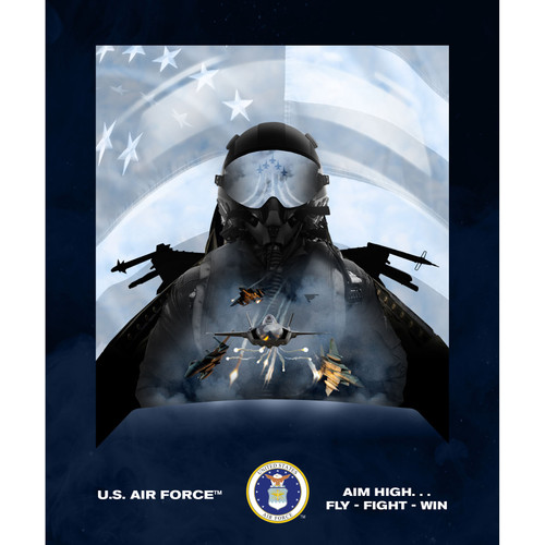 U.S. AIR FORCE MINKY 2838PMK 79 PNL DIGITAL 60"