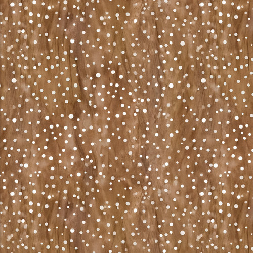 BUNNY BLOOMS GARDEN 24954 BROWN MINKY 58/60" DIGITAL