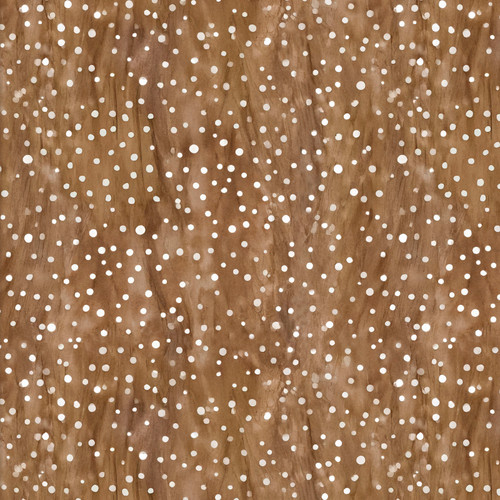 BUNNY BLOOMS GARDEN 24954 BROWN MINKY 58/60" DIGITAL