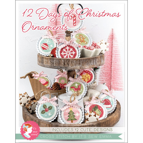 STTICH CARD 12 DAYS OF XMAS ORNAMENTS