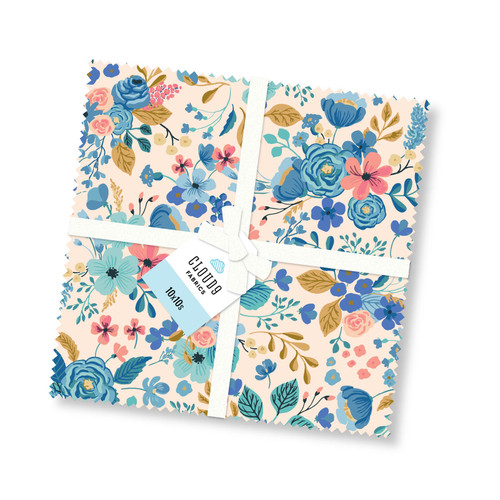 SQUARES 10" HOME IN BLOOM (42)