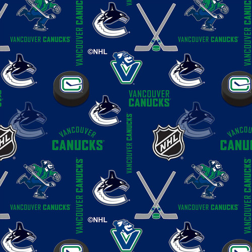 NHL JERSEY KNIT CANUCKS VANCOUVER 1403 POLY/SPAN 58"