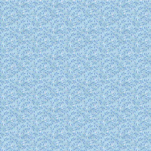 PETITE PETALS III 183 26726 DK BLUE ON LT BLUE 118"