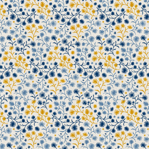YEAR OF THE HORSE 191P 26756 BLUE/GOLD SATEEN 118"