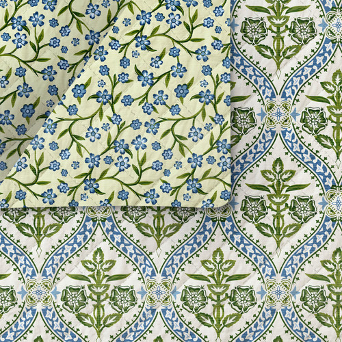 GRANDMA'S WALLPAPER 220 26777 QUILTED PRINT MIN QTY: 30 YD