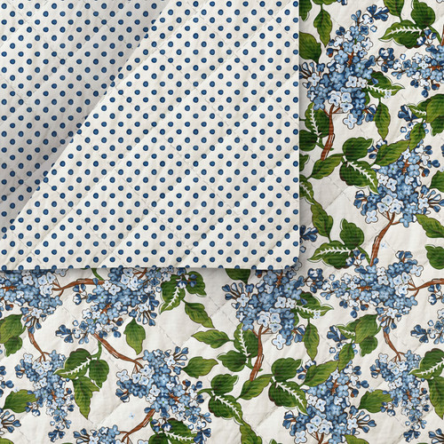 GRANDMA'S WALLPAPER 220 26780 QUILTED PRINT MIN QTY: 30 YD