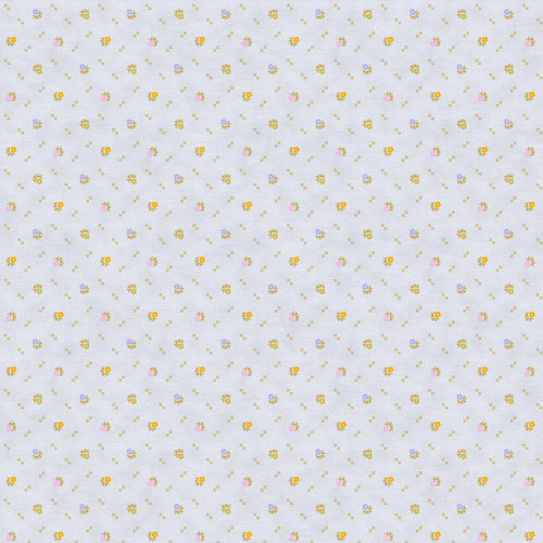 PETITE PETALS III 340 26718 BLUE MULTI SATEEN 45"