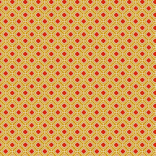 YEAR OF THE HORSE 340 26751 RED/GOLD SATEEN 45"