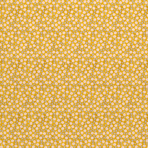 PETITE PETALS III 360 26705 GOLD ORG COT CANVAS 58"