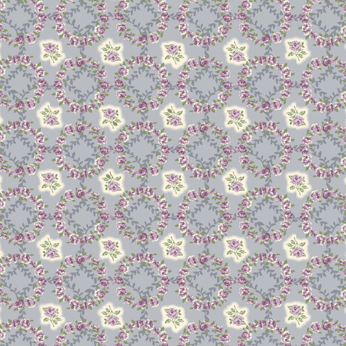 RURU BOUQUET ROSE WREATH RU2530 14F SHIRTING