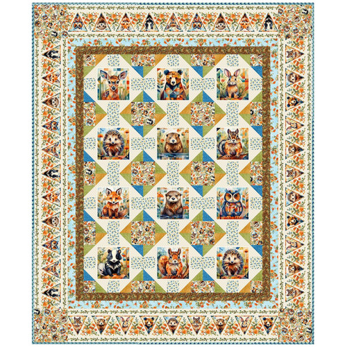 SHOP KIT WOODLAND ANIMALS BLUE LIMIT 1 KIT PER STORE