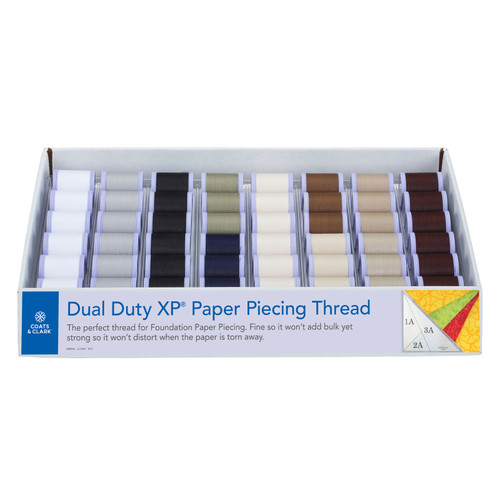 THREAD DIST ASST DD XP PAPER PIECING 225 YDS - 48 SPOOLS