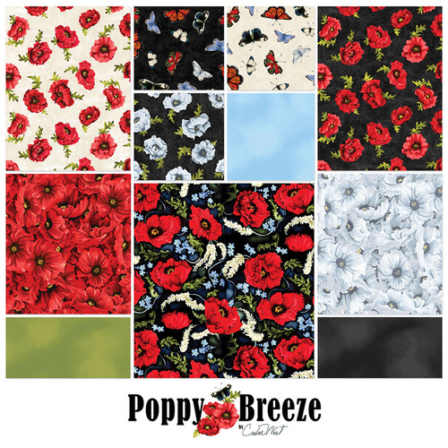 CHARM PK 5" POPPY BREEZE (42) PK OF 12 EA