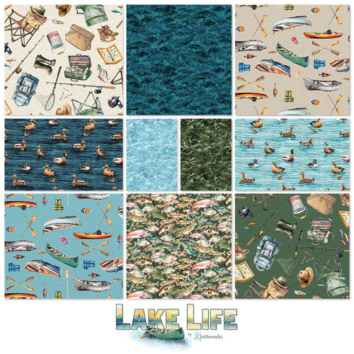 CHARM PK 5" LAKE LIFE (42) PK OF 24 EA