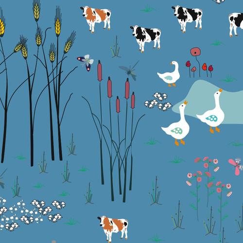 COW MEADOW 27032 3EL ECO-LAMINATED