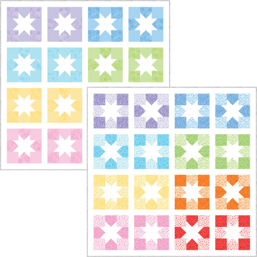 Joyful Stars Quilt - MASPLAY