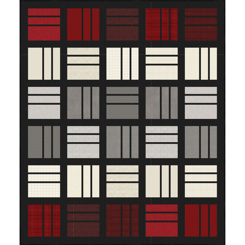 Squared Up Quilt Winterberries - MASWOF
