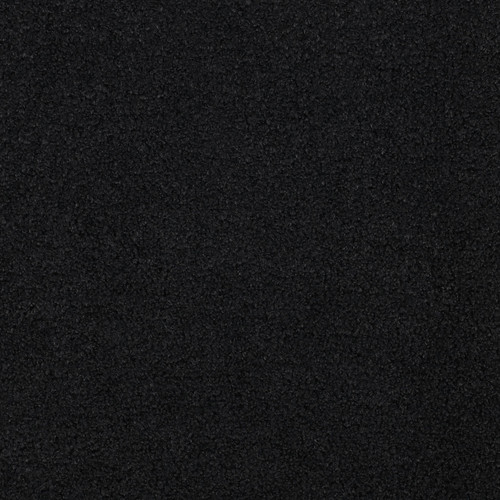 TEDDY FLC DBL SIDED SOL BLACK POLY 57"
