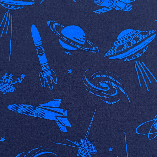 SPACE & GALAXY B850606Z 1 3 BROADCLOTH