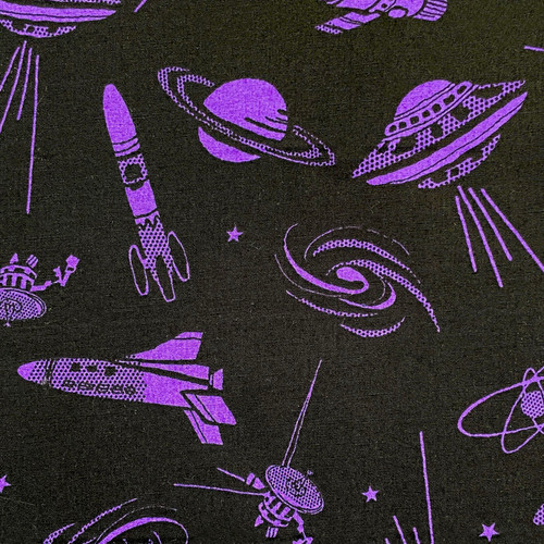 SPACE & GALAXY B850606Z 1 4 BROADCLOTH